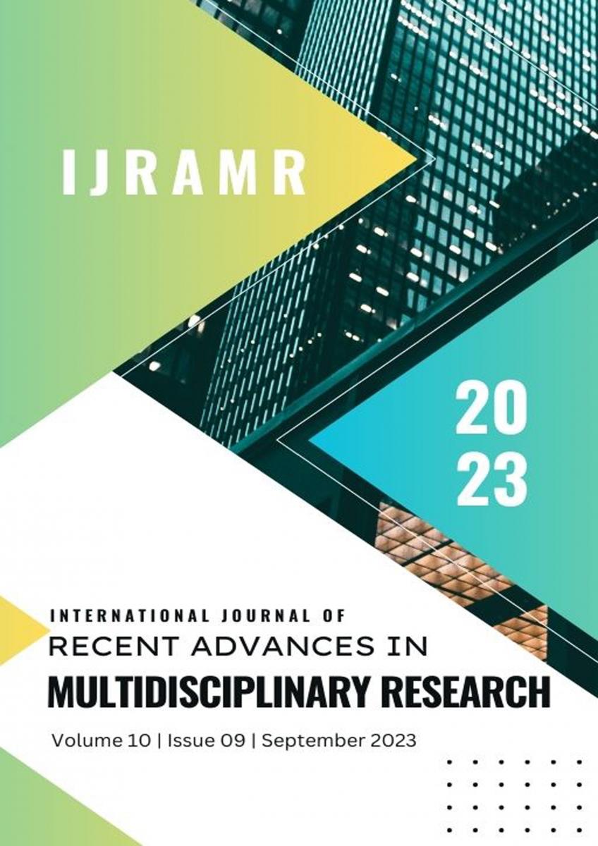 international journal of recent advances in multidisciplinary research